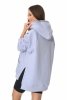 MijaCulture hoodie for pregnant women and breastfeedinf Stella  M014 light blue